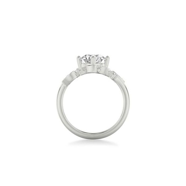 Diamond Semi-Mount Engagement Ring ArtCarved Image 3 The Ring Austin Round Rock, TX
