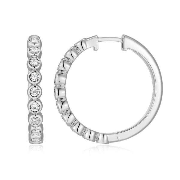 Sterling Silver Hoop Earrings The Ring Austin Round Rock, TX