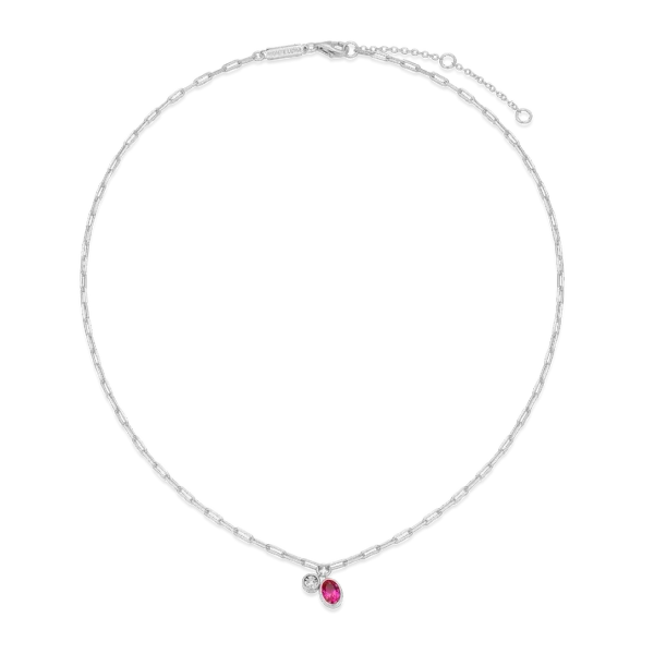 Sterling Silver Station Necklace Image 3 The Ring Austin Round Rock, TX