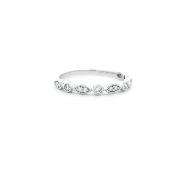 14K White Gold Band Ring The Ring Austin Round Rock, TX
