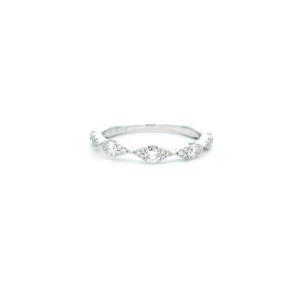 14K White Gold Band Ring The Ring Austin Round Rock, TX
