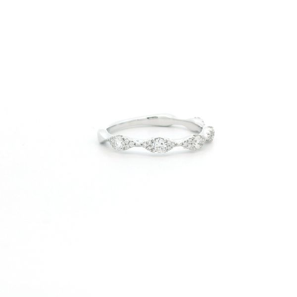 14K White Gold Band Ring Image 4 The Ring Austin Round Rock, TX