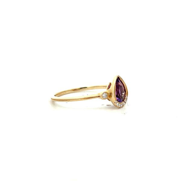 14K Yellow Gold Birthstone Ring Image 2 The Ring Austin Round Rock, TX