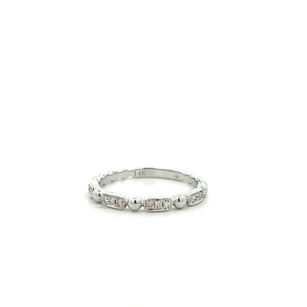 14K White Gold Band Ring The Ring Austin Round Rock, TX