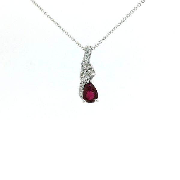 14K White Gold Pendant Image 5 The Ring Austin Round Rock, TX