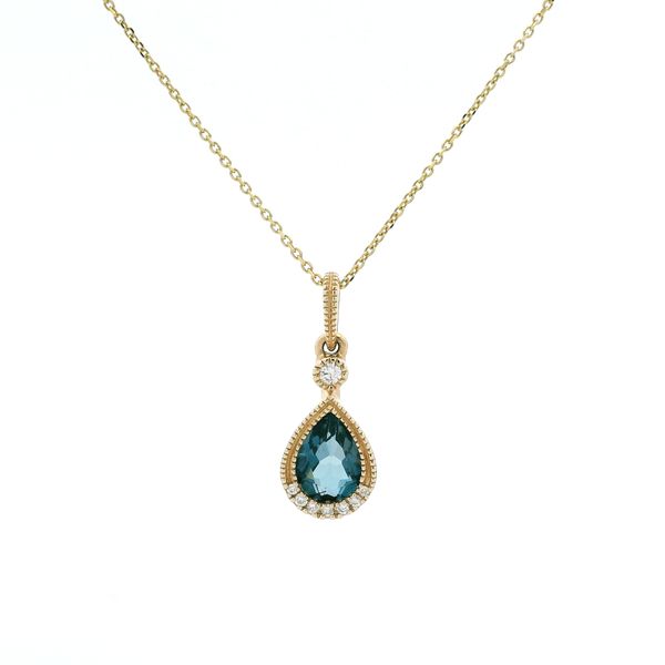 14K Yellow Gold Pendant The Ring Austin Round Rock, TX