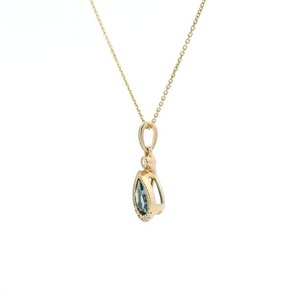 14K Yellow Gold Pendant Image 3 The Ring Austin Round Rock, TX