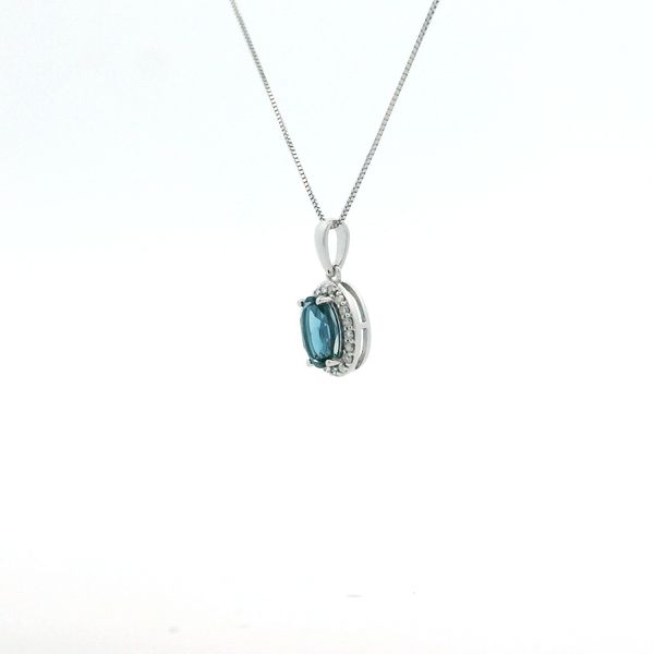 14K White Gold Pendant Image 3 The Ring Austin Round Rock, TX