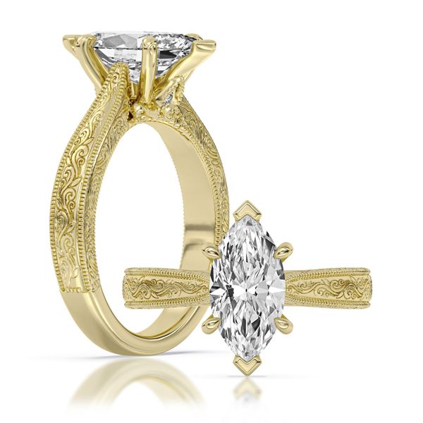 Diamond Accent Engagement Ring The Ring Austin Round Rock, TX