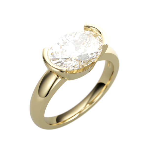 14K Yellow Gold Solitaire Ring The Ring Austin Round Rock, TX