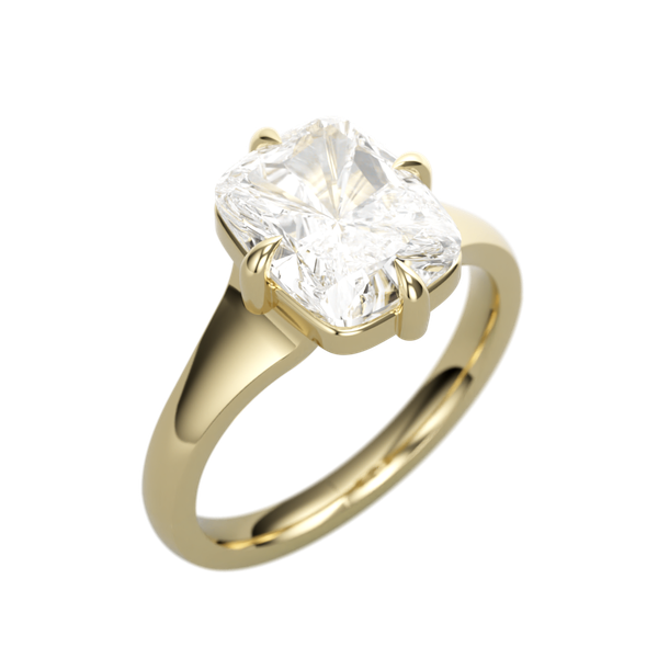 14K Yellow Gold Solitaire Ring The Ring Austin Round Rock, TX