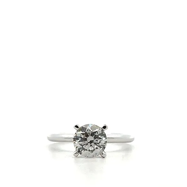 1 1/2CT 14K WG Lab Grown Round Solitaire Engagement Ring Image 3 The Ring Austin Round Rock, TX