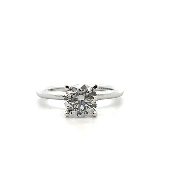 1 1/2CT 14K WG Lab Grown Round Solitaire Engagement Ring The Ring Austin Round Rock, TX