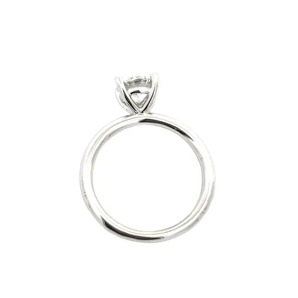 1.00CT 14K WG Lab Grown Round Solitaire Ring Image 3 The Ring Austin Round Rock, TX