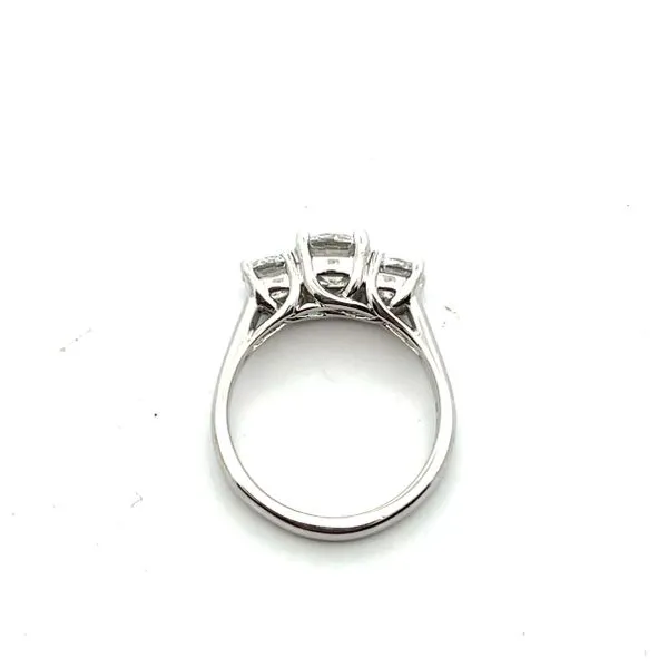 2.00CTW Platinum Lab Grown Round Diamond 3 Stone Engagement Ring Size 7 Image 2 The Ring Austin Round Rock, TX