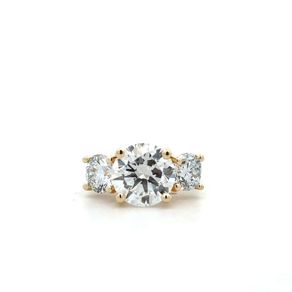 Three Stone Engagement Ring Image 2 The Ring Austin Round Rock, TX