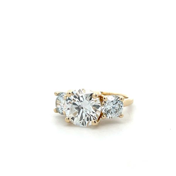 Three Stone Engagement Ring Image 5 The Ring Austin Round Rock, TX