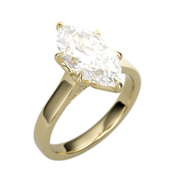 14K Yellow Gold Ring Semi Ring The Ring Austin Round Rock, TX