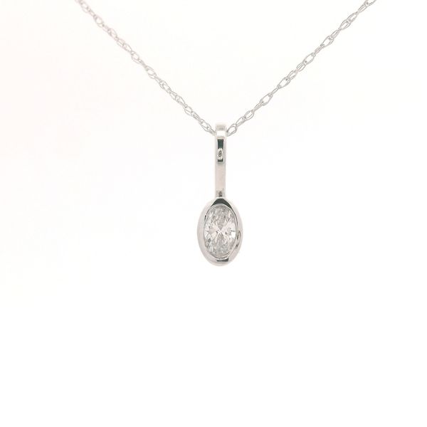 14K White Gold Pendant The Ring Austin Round Rock, TX