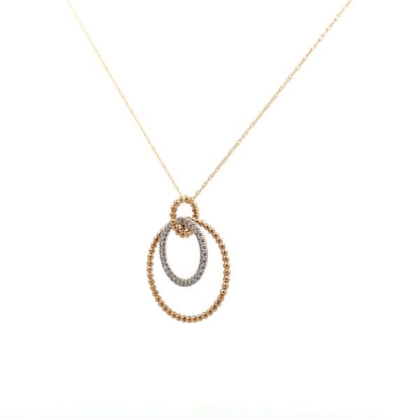 14K Yellow Gold Pendant Image 3 The Ring Austin Round Rock, TX