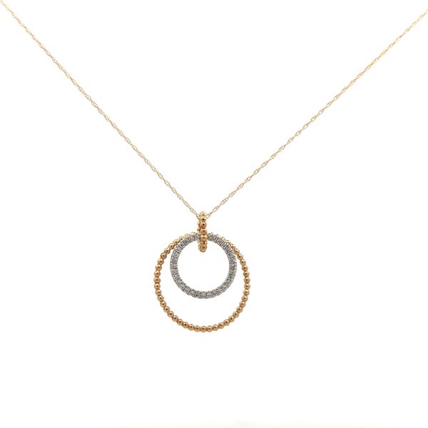 14K Yellow Gold Pendant The Ring Austin Round Rock, TX