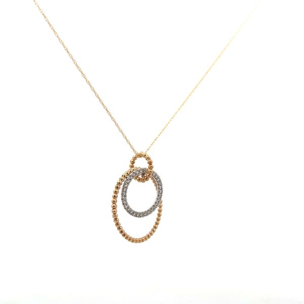 14K Yellow Gold Pendant Image 2 The Ring Austin Round Rock, TX