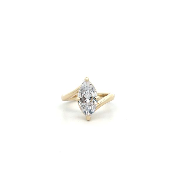 14K Yellow Gold Solitaire Ring The Ring Austin Round Rock, TX