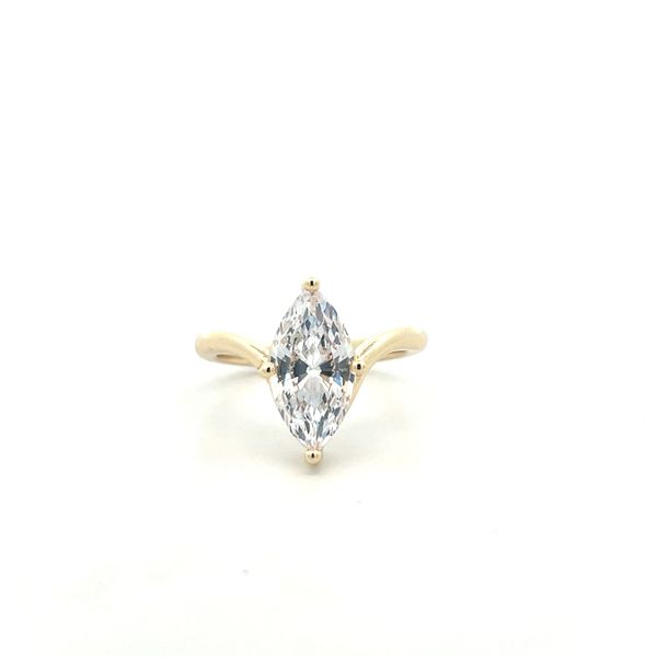 14K Yellow Gold Solitaire Ring The Ring Austin Round Rock, TX