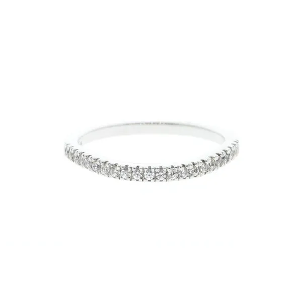 14K WG 1/6 ctw SI1 G/H Slightly Curved Band The Ring Austin Round Rock, TX
