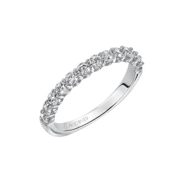 14K WG Round Band 5/8 ctw SI2 G/H The Ring Austin Round Rock, TX