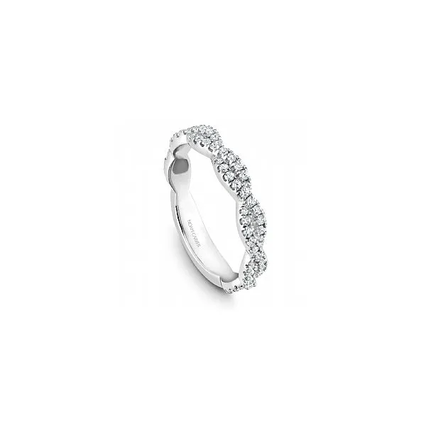 3/8CTW 14K WG Braided Diamond Wedding Band The Ring Austin Round Rock, TX