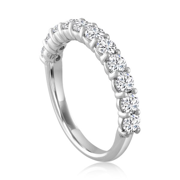 Round Shared Prong Wedding Band 1.0ctw Image 2 The Ring Austin Round Rock, TX