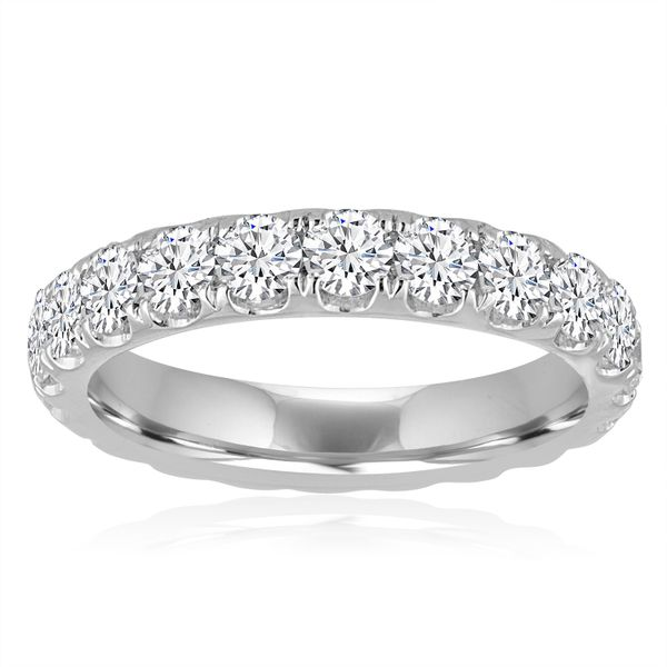 Round Split Prong Eternity Band 2.0ctw The Ring Austin Round Rock, TX