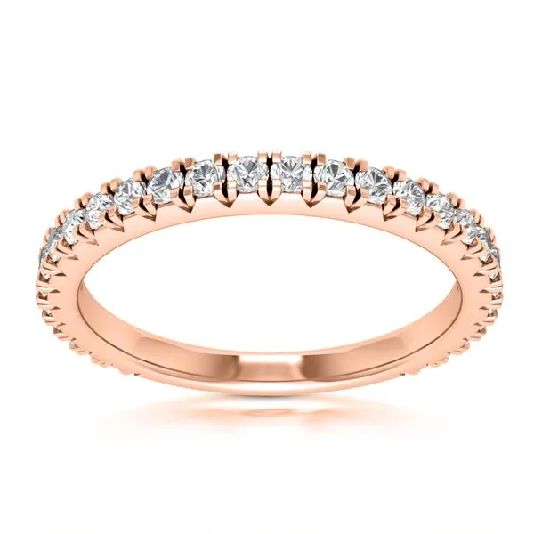 Ladies Prong Set Diamond Wedding Band Image 2 The Ring Austin Round Rock, TX