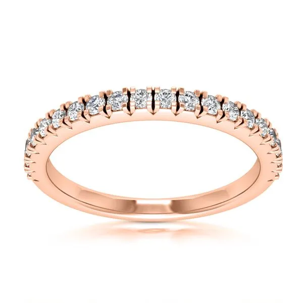 Ladies Prong Set Diamond Wedding Band Image 2 The Ring Austin Round Rock, TX