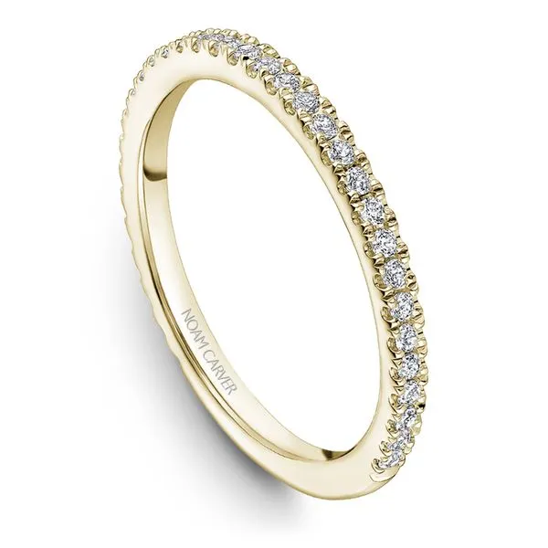 1/4CTW 14K YG Mined Diamonds 3/4 The Way Down Wedding Band The Ring Austin Round Rock, TX