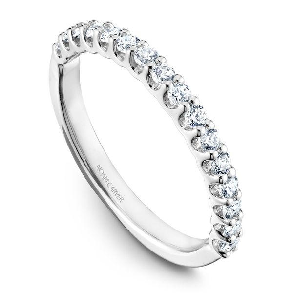 3/8CTW 14K WG Shared Prong Mined Diamond Wedding Band The Ring Austin Round Rock, TX