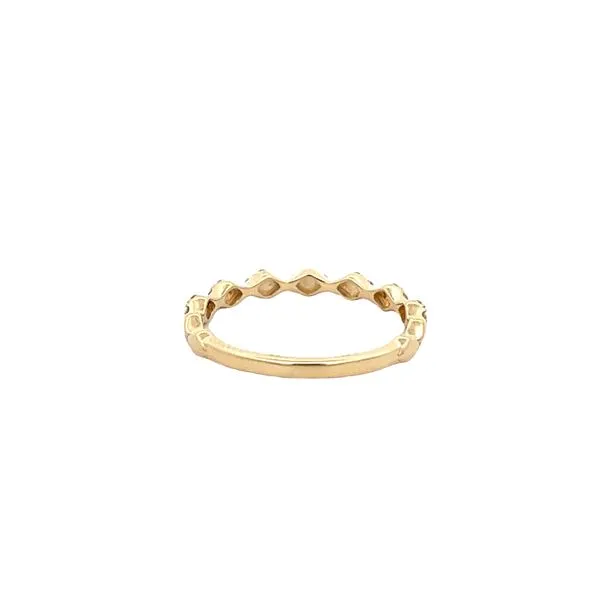 1/5CTW 14KT YG 7 Station Mined Diamond Band Image 3 The Ring Austin Round Rock, TX