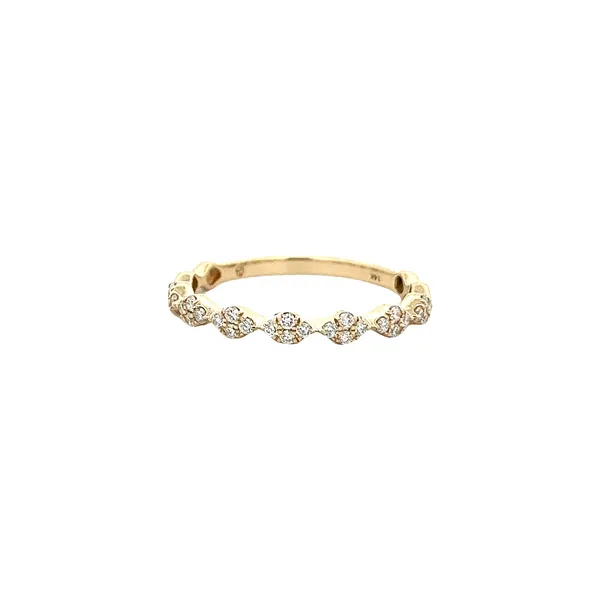 1/5CTW 14KT YG 7 Station Mined Diamond Band The Ring Austin Round Rock, TX