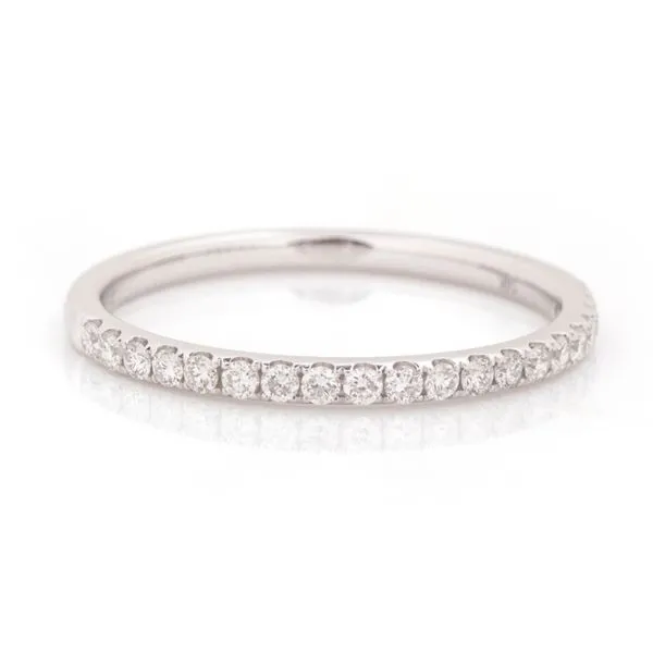 1/4CTW 14K White Gold Mined Diamond Band The Ring Austin Round Rock, TX