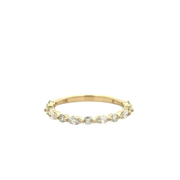 3/1CTW 14K YG Mined Round and Marquise Diamond Band The Ring Austin Round Rock, TX