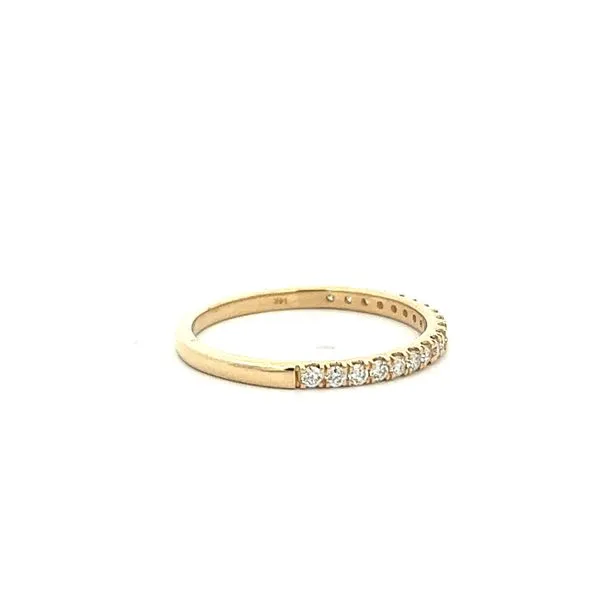 1/4CTW 14K Yellow Gold Mined Diamond Band Image 2 The Ring Austin Round Rock, TX