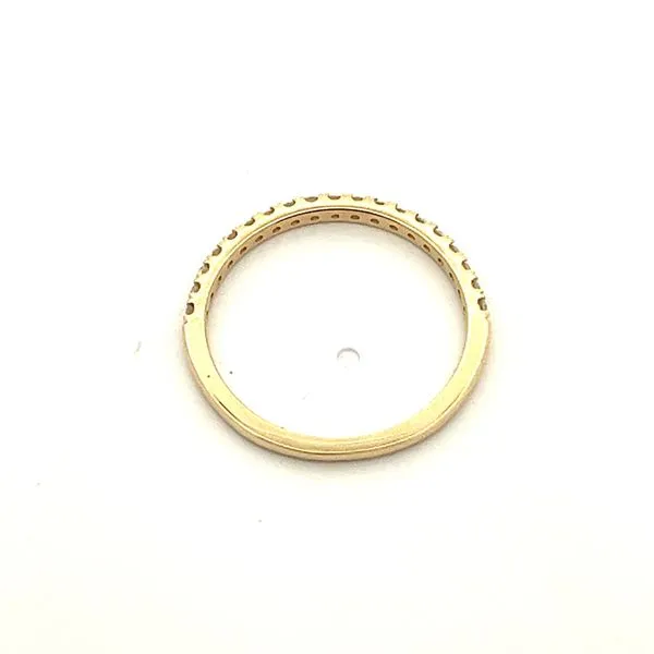 1/4CTW 14K Yellow Gold Mined Diamond Band Image 3 The Ring Austin Round Rock, TX