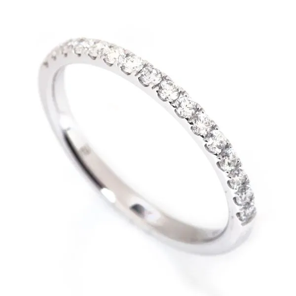 1/4CTW 14K White Gold Mined Diamond Band Image 2 The Ring Austin Round Rock, TX