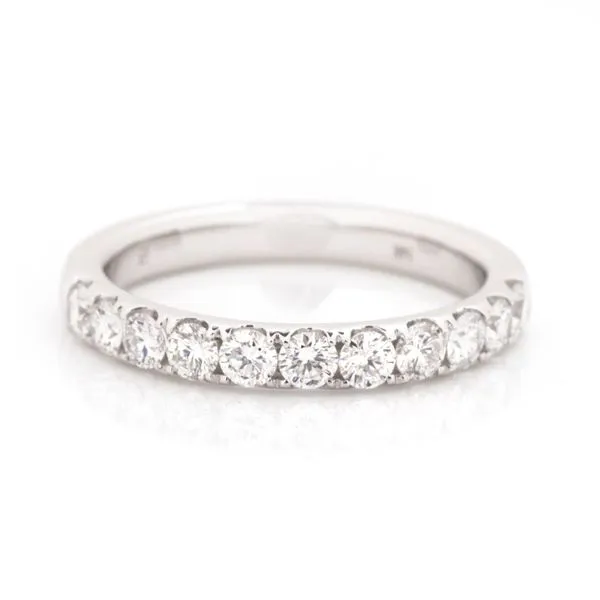 3/4CTW 14K White Gold Mined Diamond Band The Ring Austin Round Rock, TX