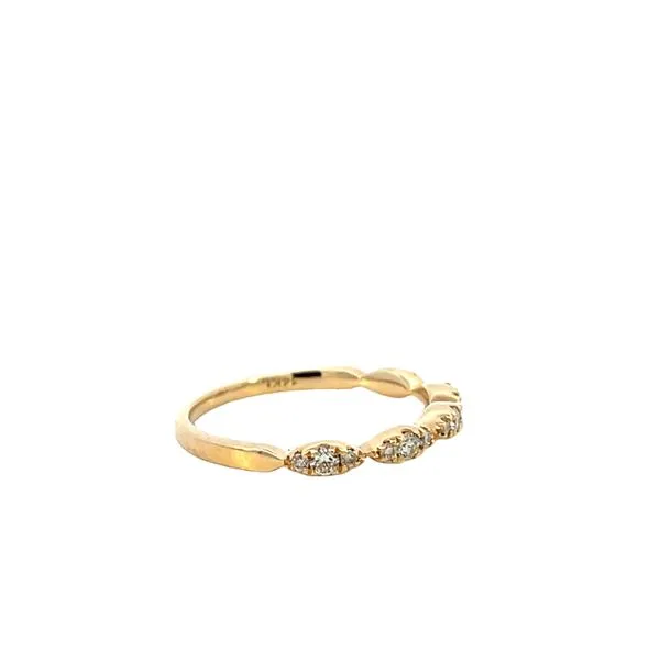 1/3CTW 14K YG Diamond 5 Station With 3 In Each Wedding Band Ring Image 2 The Ring Austin Round Rock, TX