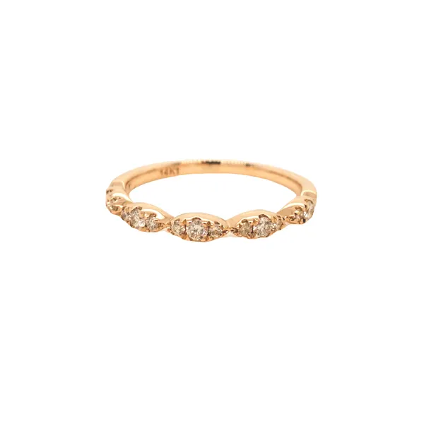 1/3CTW 14K YG Diamond 5 Station With 3 In Each Wedding Band Ring The Ring Austin Round Rock, TX