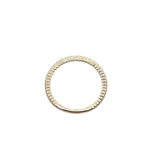 1/5CTW 14K YG Tiny RD Diamond Wedding Band Ring Size 7.25 Image 3 The Ring Austin Round Rock, TX