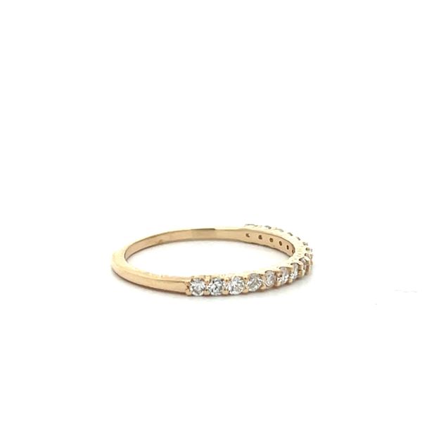 1/3CTW 14K YG Natural Round Diamond Shared 4 Prong Wedding Band Image 2 The Ring Austin Round Rock, TX