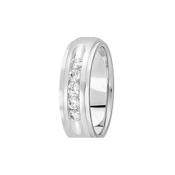 Classic 1/2 ctw Channel Set Diamond Band The Ring Austin Round Rock, TX